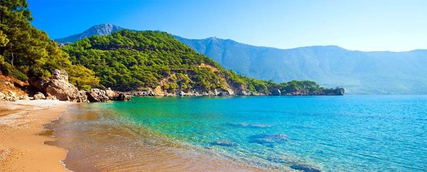 Surrounded by Pure Nature, Blue Flag Beach in Alanya
