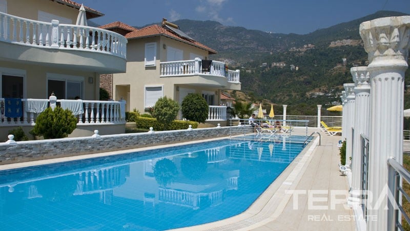 Seaview Villas for Sale in Alanya Tepe