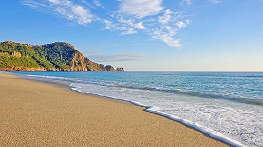 Kleopatra stranden i Alanya