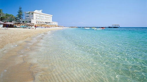 Beach in Famagusta