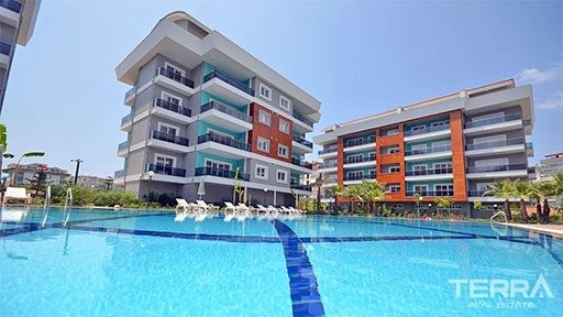 Wohnungen in Alanya mit Schwimmbad