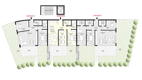 Garden Apartments Floor Plans