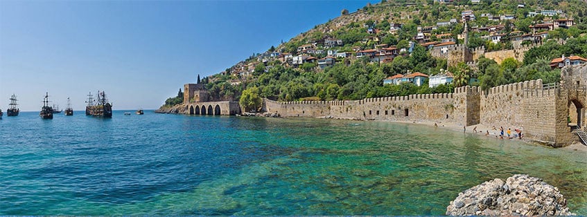 Apartments for Sale in Alanya, Castle