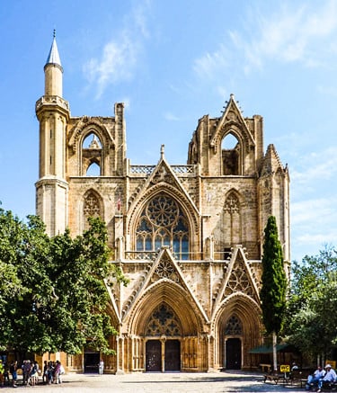 St. Nicholas Cathedral in Gazimağusa (Famagusta)