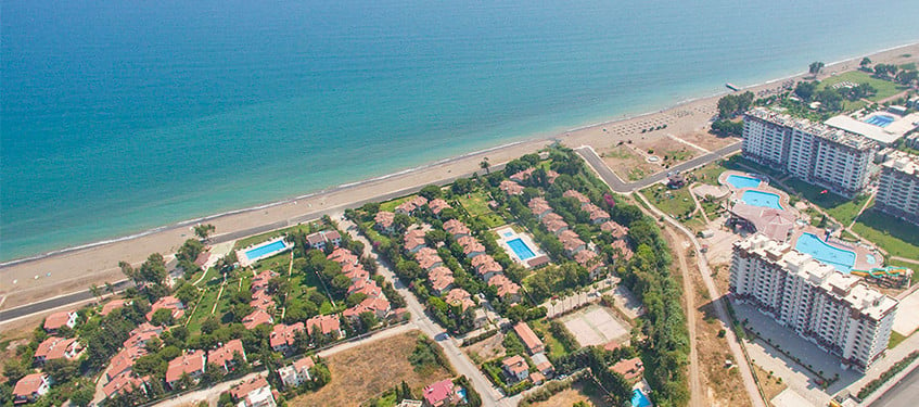 Apartamenty nad morzem w Mersin w Turcji