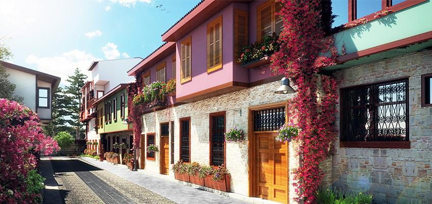 Traditional Homes in Antalya, Old Town