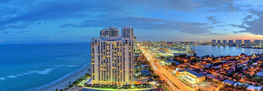 Immobilien zum Verkauf in Sunny Isles Beach, Miami – Wohnungen am Meer und ultra-luxuriöse Penthäuser.