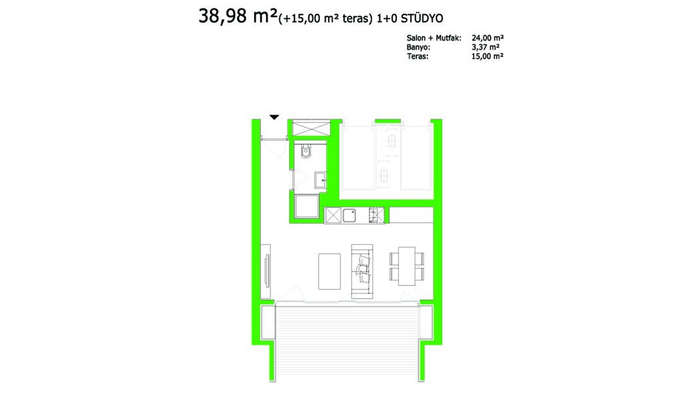 Investment Properties with Many Social Features in Istanbul Avcılar - 22435