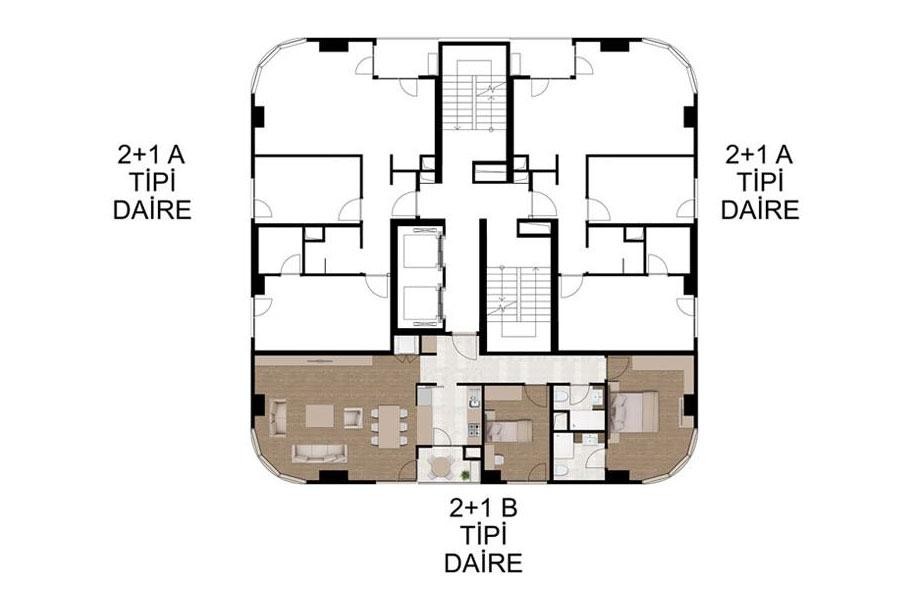 Appartements Intelligents à Vendre à Istanbul Kağıthane - 22613