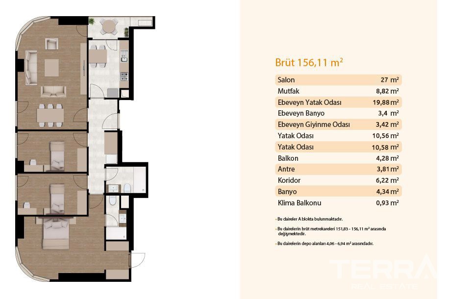 Appartements Intelligents à Vendre à Istanbul Kağıthane - 22616