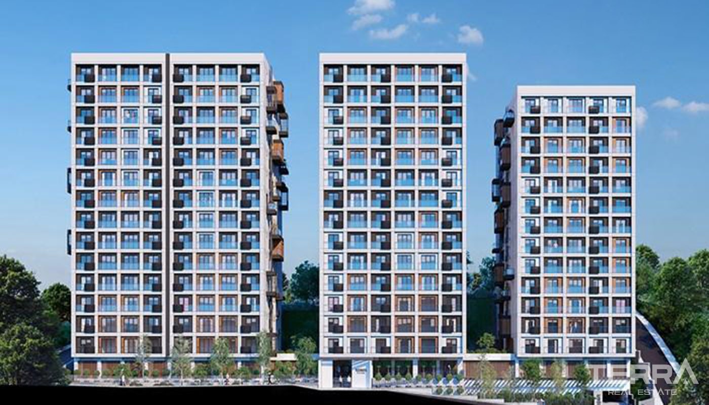 High-Quality Apartments Close to E-5 Highway in Istanbul Kağıthane