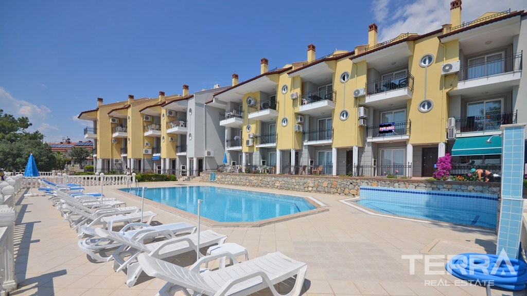 Affordable Duplex Apartment with Mountain View in Fethiye Ovacık - 22877