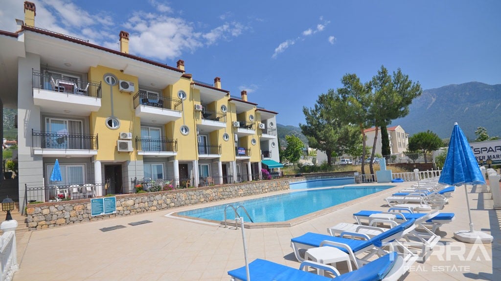 Affordable Duplex Apartment with Mountain View in Fethiye Ovacık
