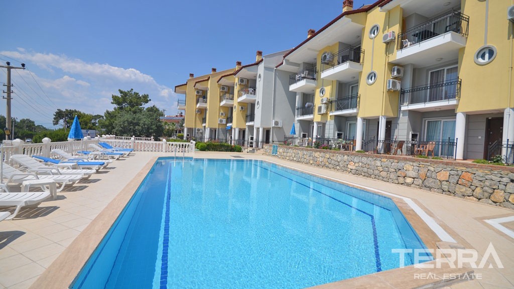 Affordable Duplex Apartment with Mountain View in Fethiye Ovacık - 22879