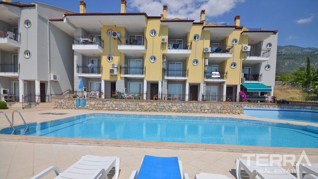 Affordable Duplex Apartment with Mountain View in Fethiye Ovacık - 22880