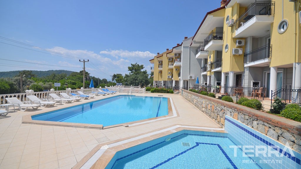 Affordable Duplex Apartment with Mountain View in Fethiye Ovacık - 22881