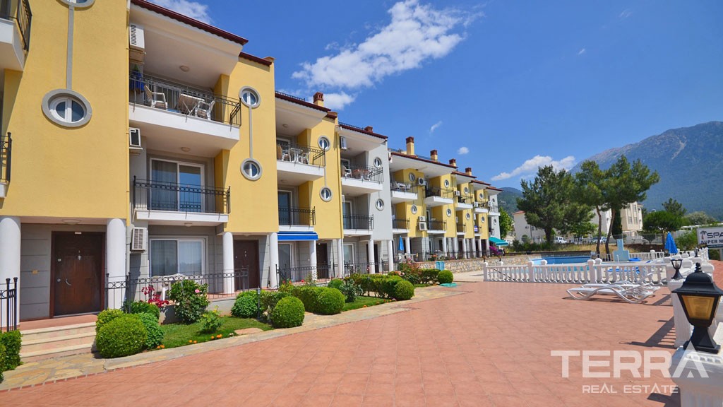 Affordable Duplex Apartment with Mountain View in Fethiye Ovacık - 22882