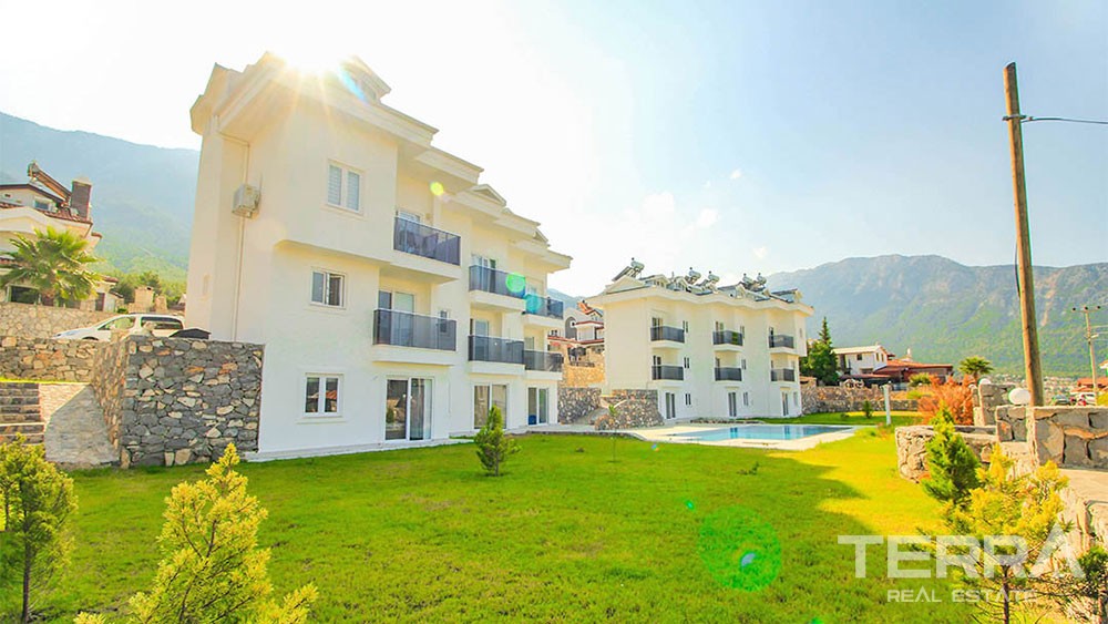 New Built Duplex Apartments in Fethiye Ovacık - 28662