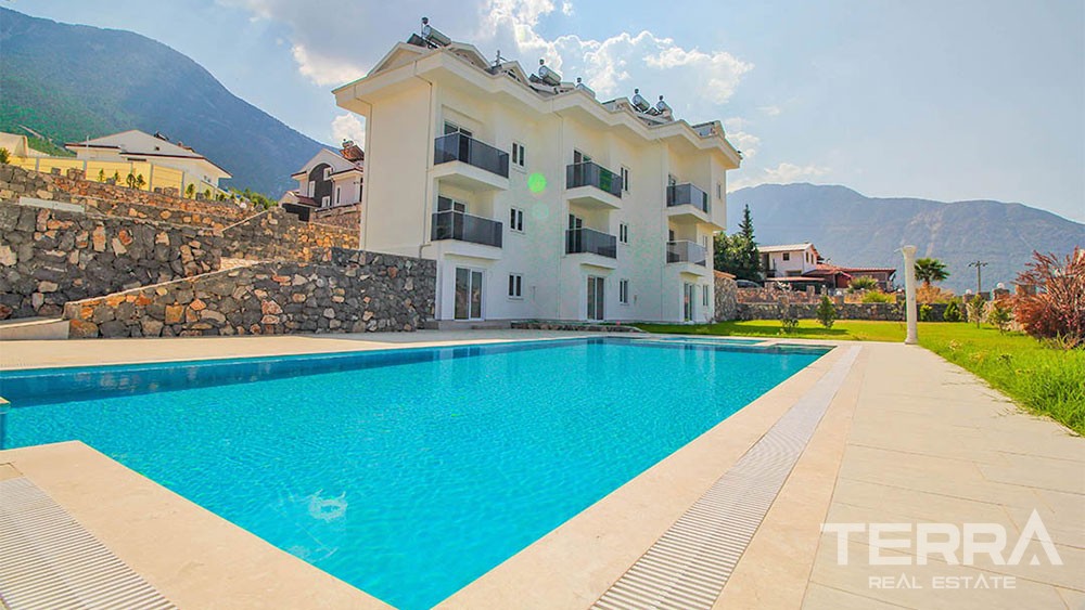 New Built Duplex Apartments in Fethiye Ovacık - 28663
