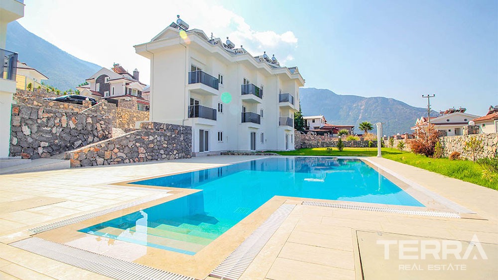Minimalist Apartments In Fethiye for Large Space