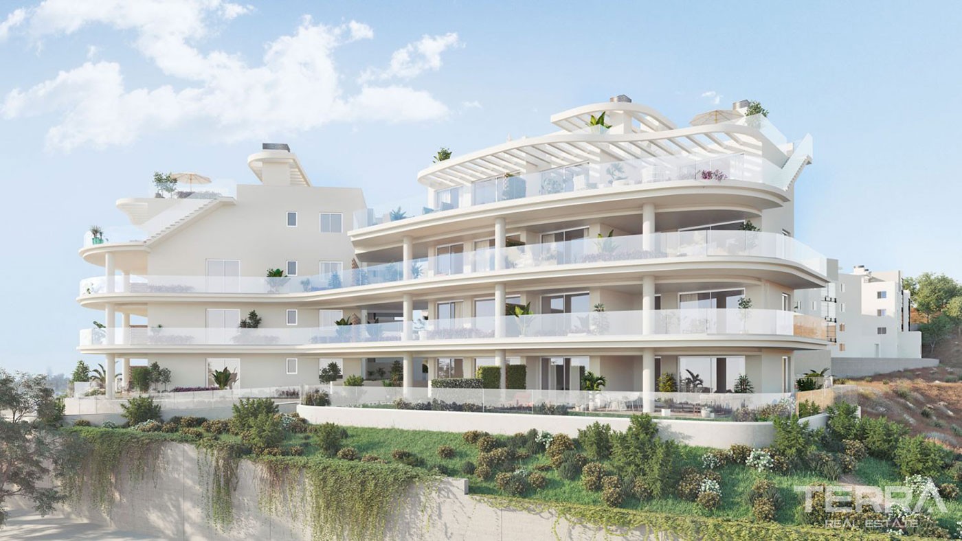 Nya lägenheter i Fuengirola med stora terrasser och panoramautsikt - 22559