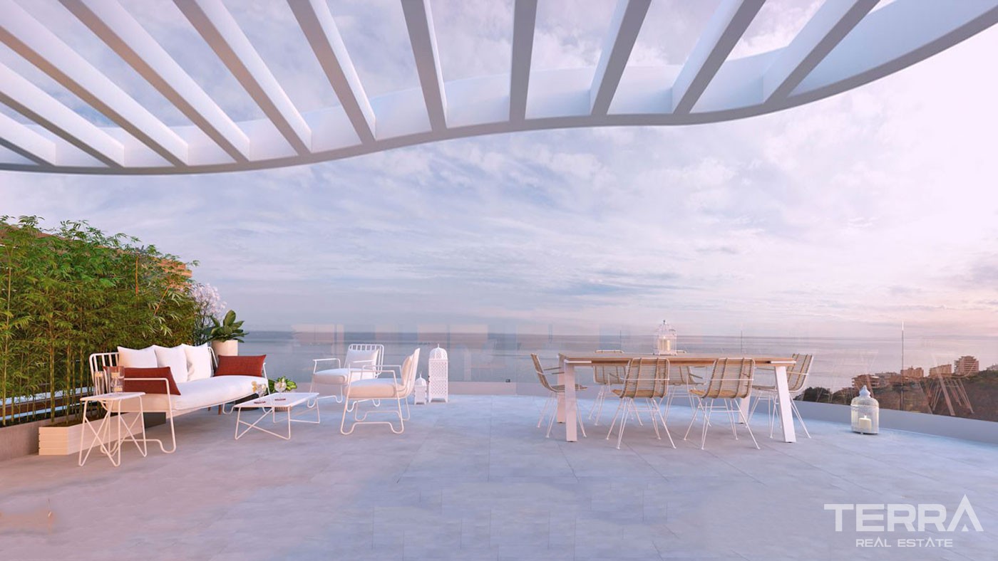 Nya lägenheter i Fuengirola med stora terrasser och panoramautsikt - 22564