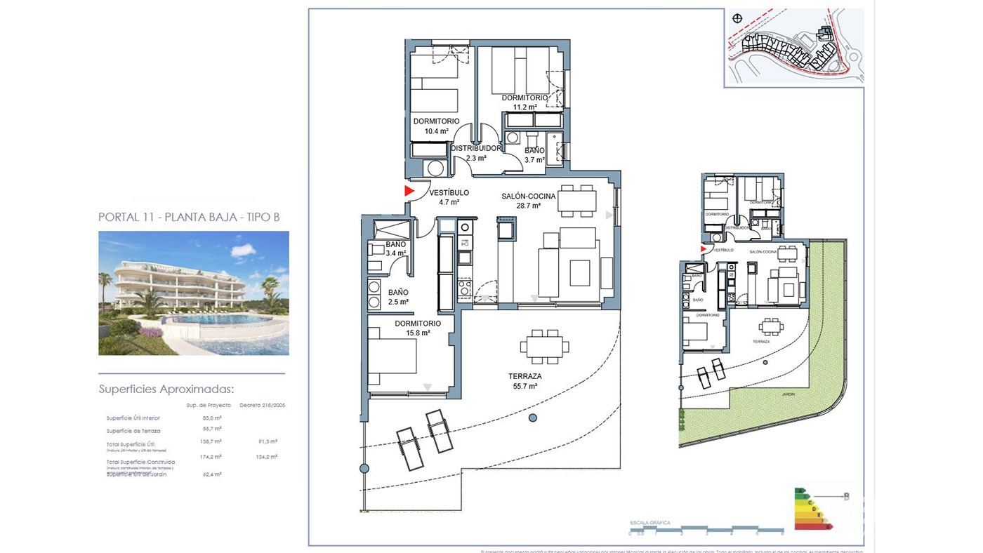 Nya lägenheter i Fuengirola med stora terrasser och panoramautsikt - 22565