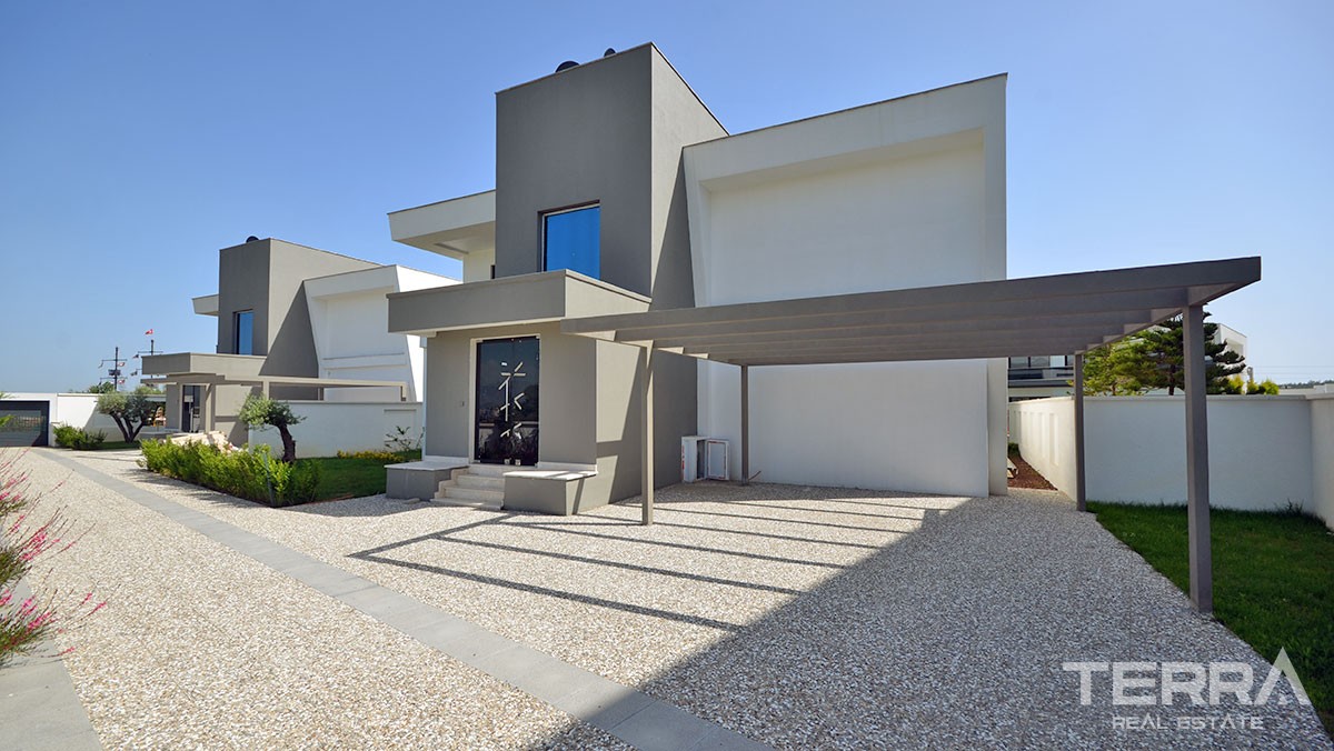 Riverside Villas With Private Garden in Side Antalya - 22599