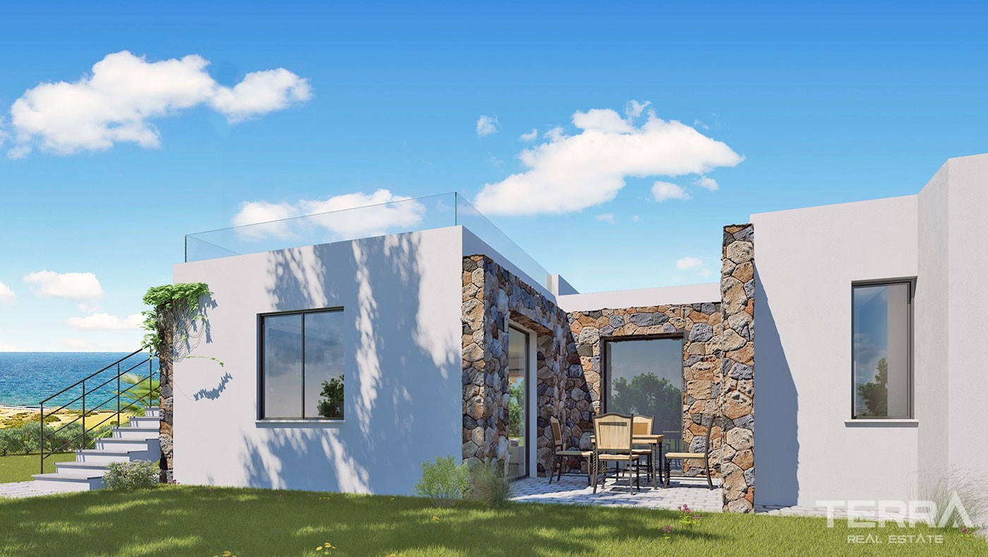 Seaside Houses With Spacious Rooftop Terrace in Esentepe Kyrenia - 22681