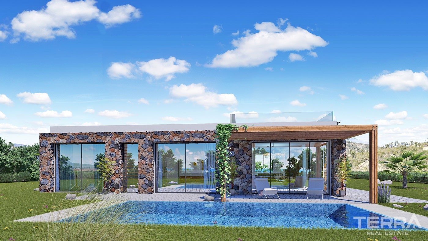 Seaside Houses With Spacious Rooftop Terrace in Esentepe Kyrenia - 22684