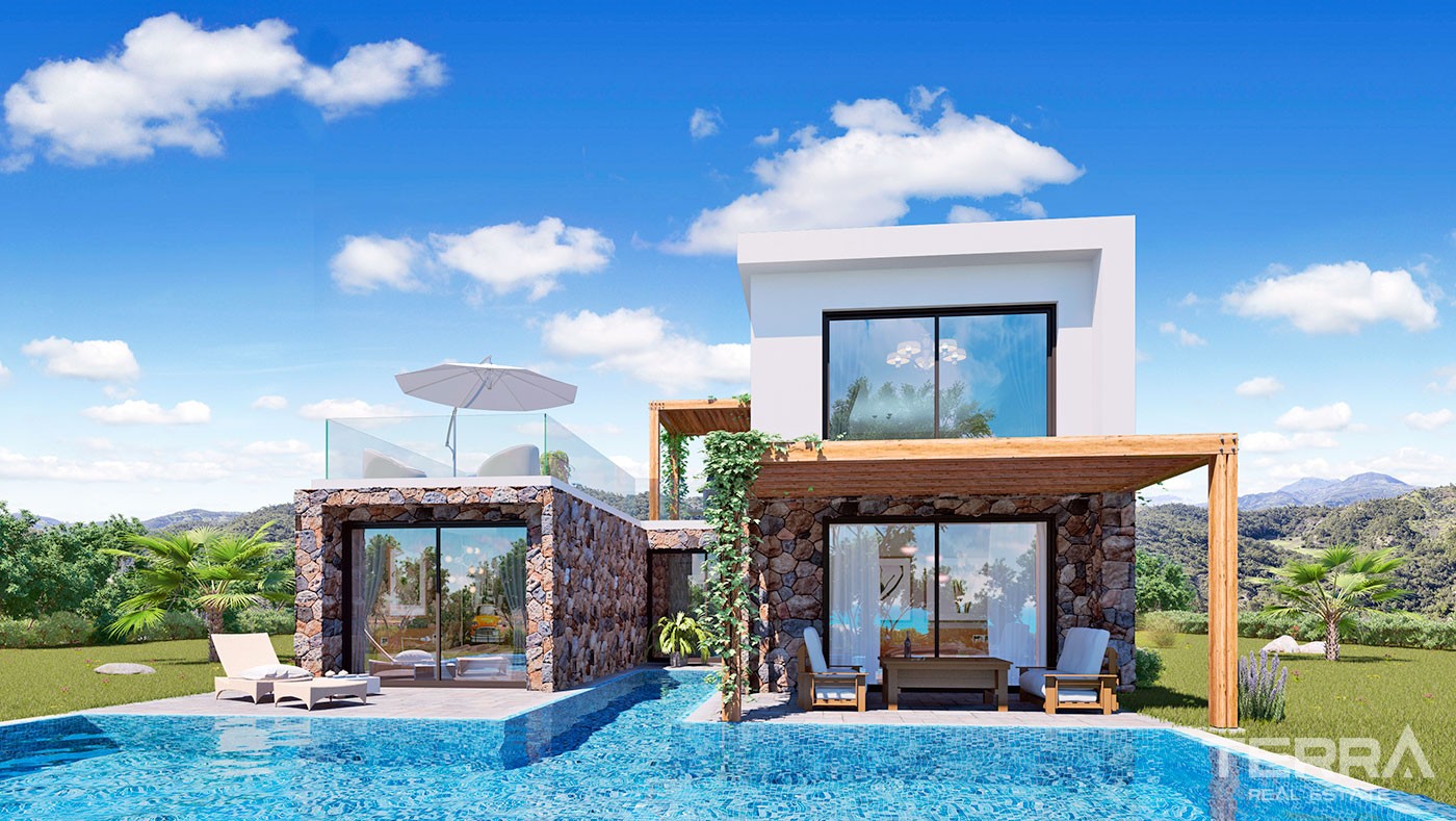 Seafront Houses Near to Luxury Golf Course in Kyrenia Riviera - 22687