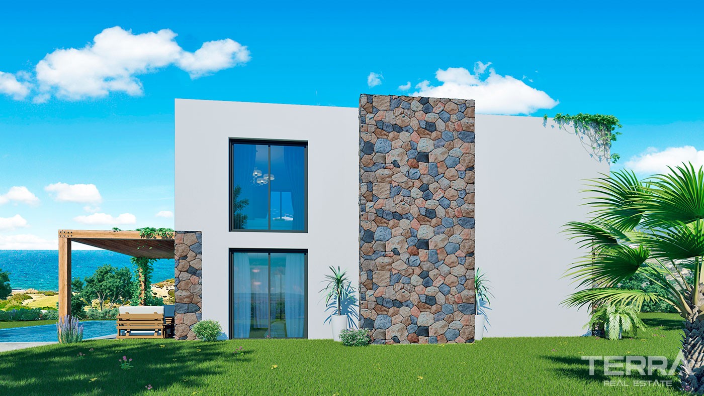 Seafront Houses Near to Luxury Golf Course in Kyrenia Riviera - 22690