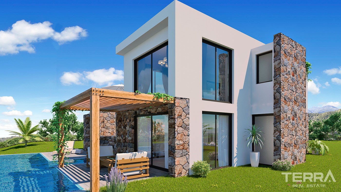 Seafront Houses Near to Luxury Golf Course in Kyrenia Riviera - 22692