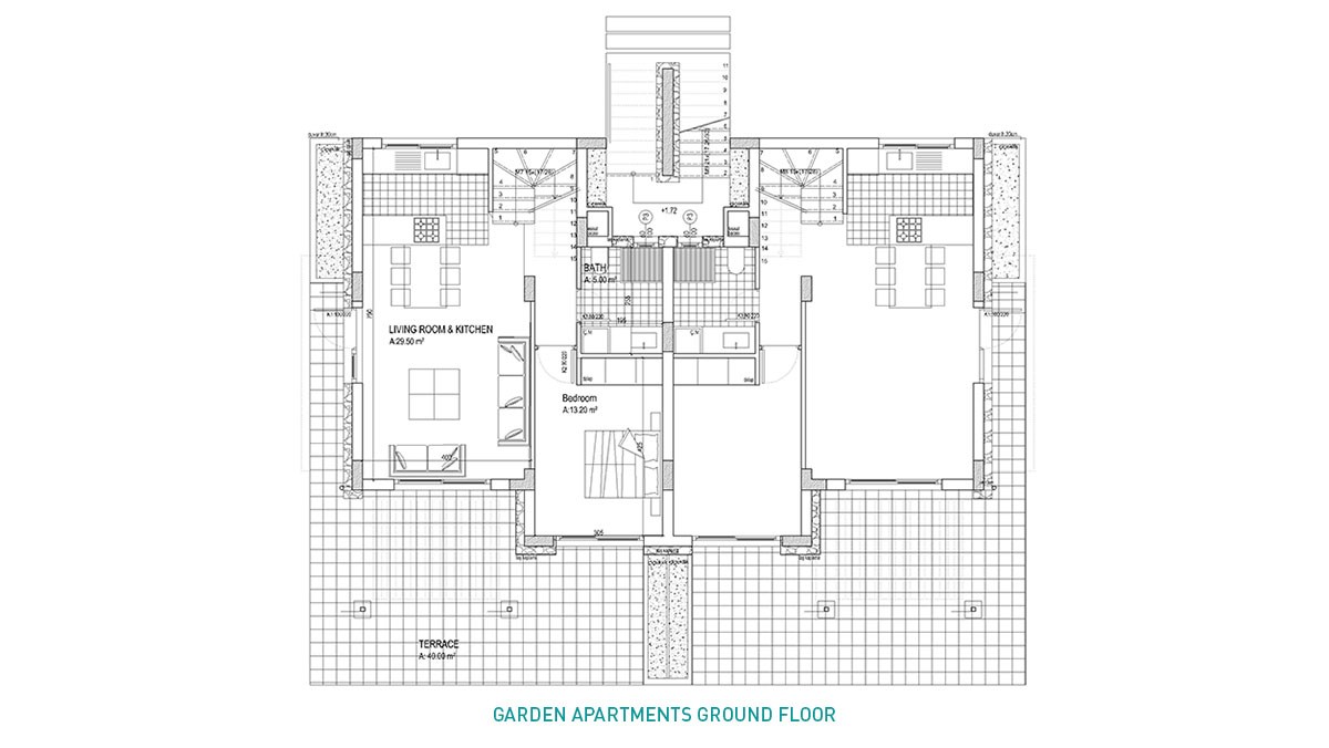 Luxury Apartments Only 200 m to the Beach in Kyrenia Esentepe - 22721