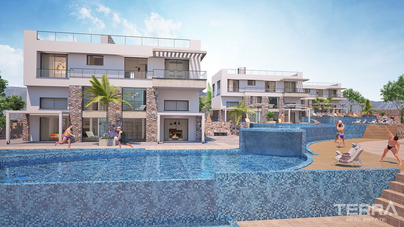 Luxury Apartments Only 200 m to the Beach in Kyrenia Esentepe - 22741