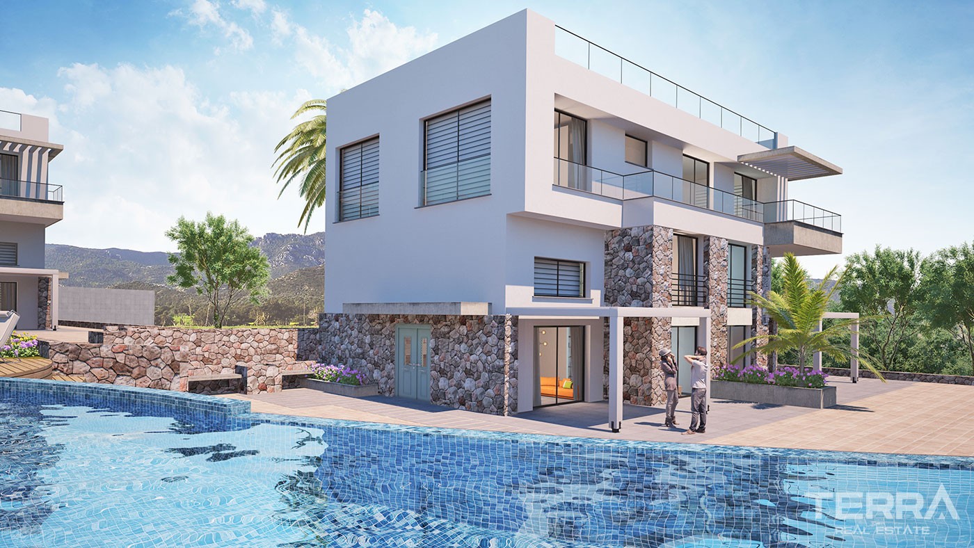 Luxury Apartments Only 200 m to the Beach in Kyrenia Esentepe - 22742