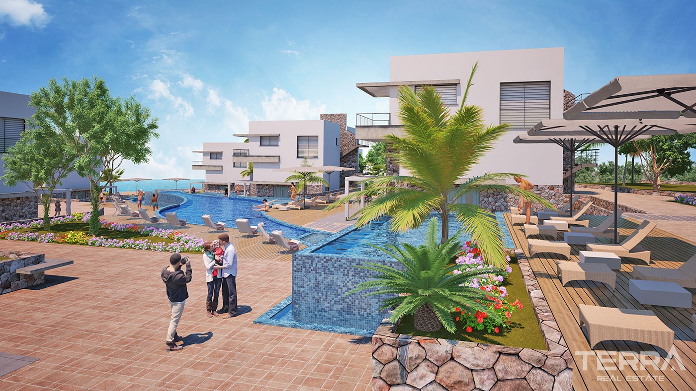 Luxury Apartments Only 200 m to the Beach in Kyrenia Esentepe - 22745