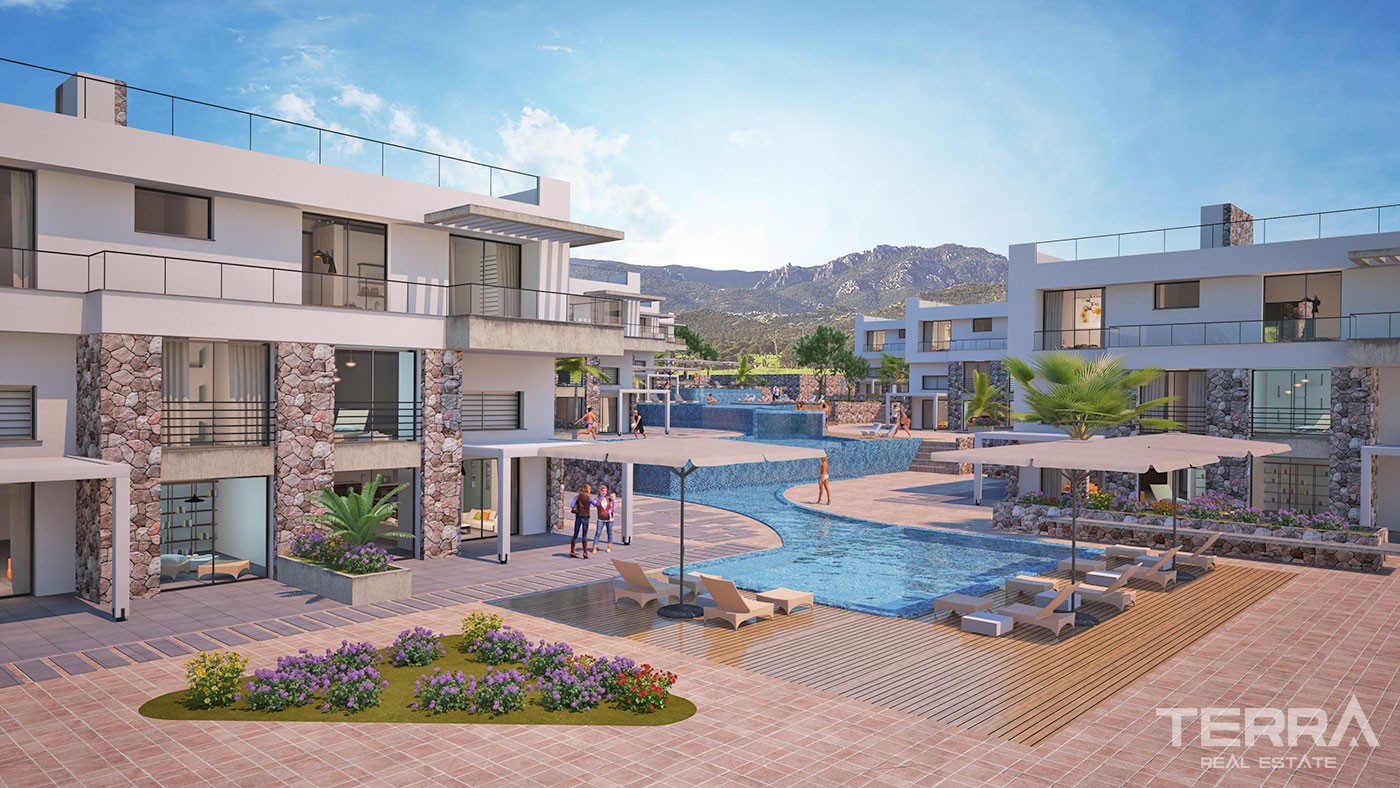 Luxury Apartments Only 200 m to the Beach in Kyrenia Esentepe - 22747