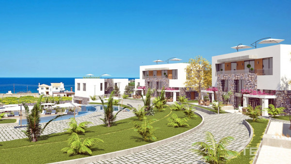 Luxuswohnungen nur 200 m zum Strand in Kyrenia Esentepe