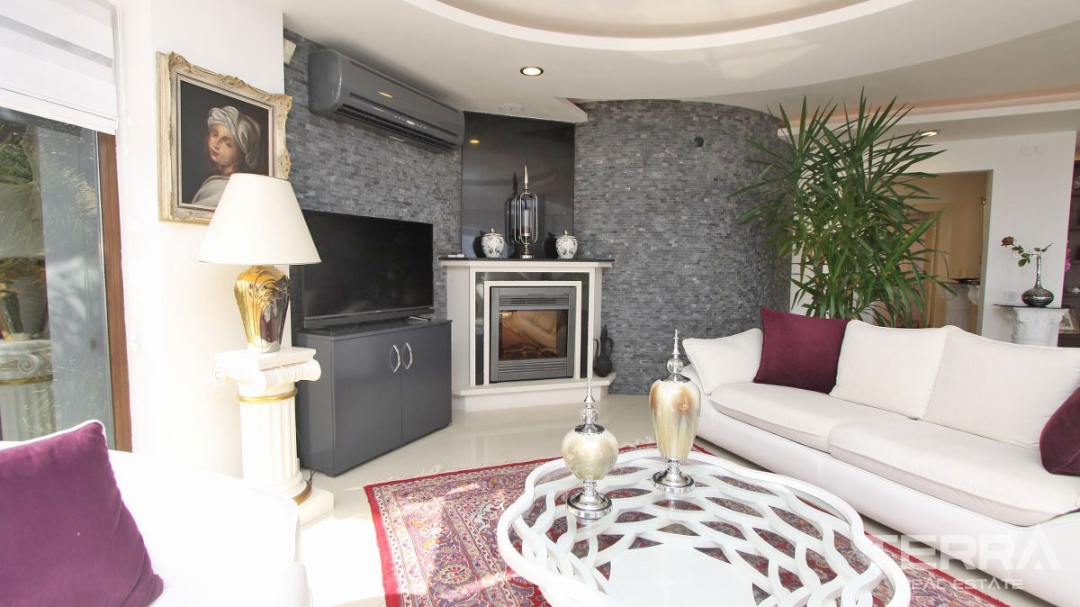 Stunning Villa with Panoramic Sea and City Views in Alanya Bektaş - 22832