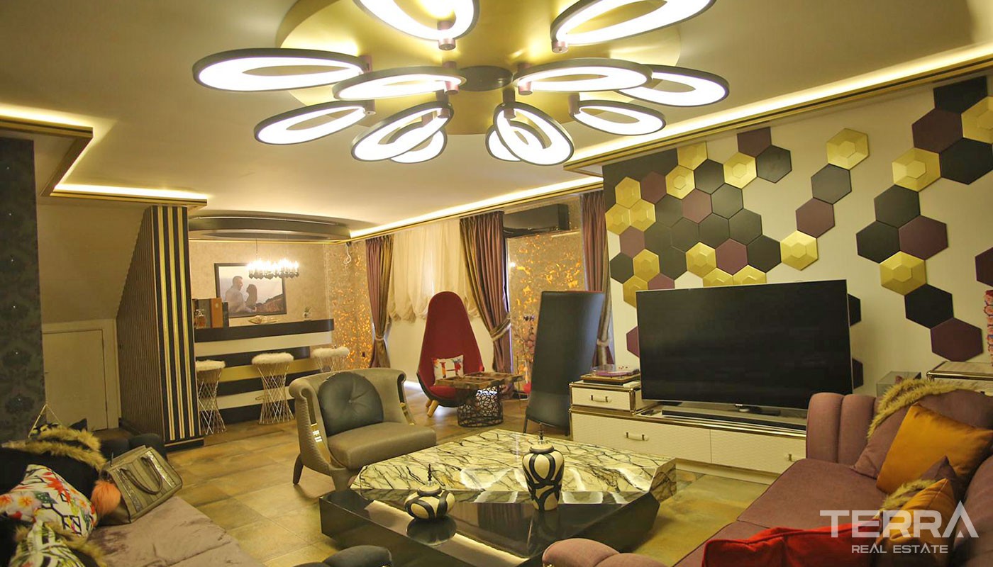 Exclusive Penthouse Apartment in Alanya with Unique Design & Features - 22768