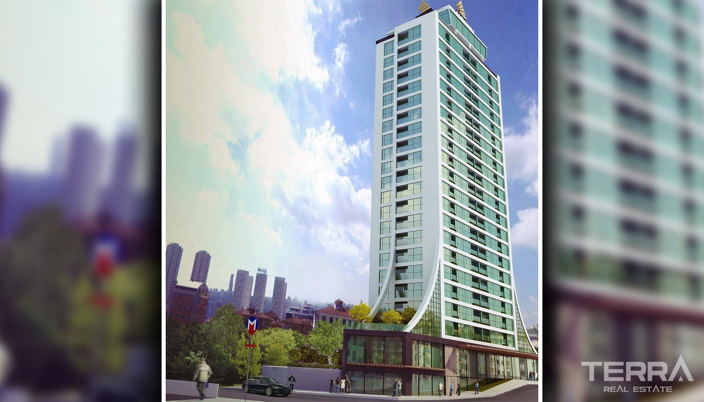 Luxury Apartments in Istanbul Near to E-5 Highway and Metro Station