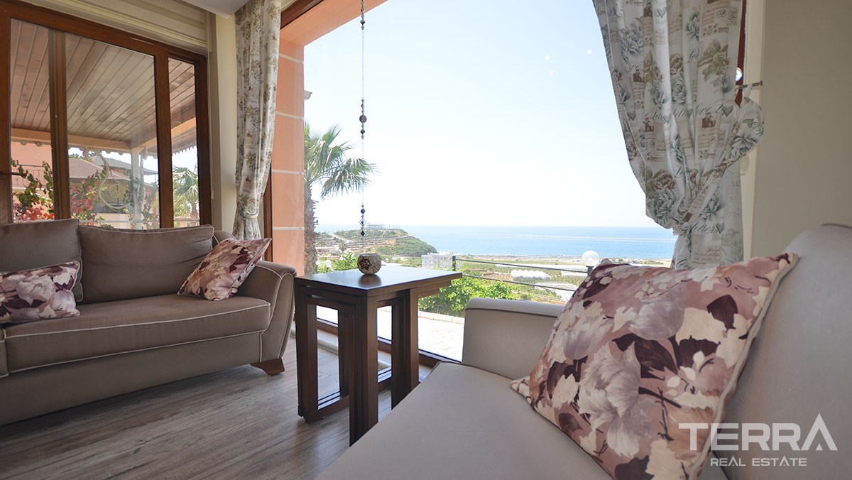 Fullt möblerad villa i Alanya Gazipaşa till överkomligt pris - 22925