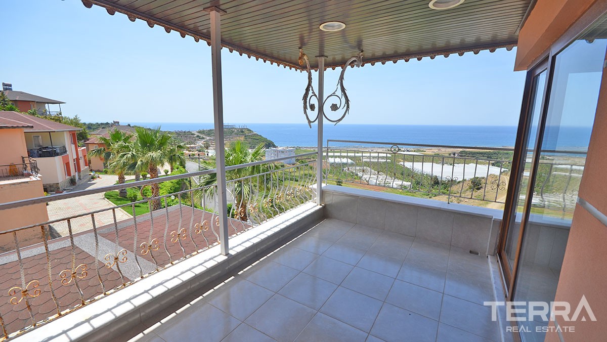 Fullt möblerad villa i Alanya Gazipaşa till överkomligt pris - 22941