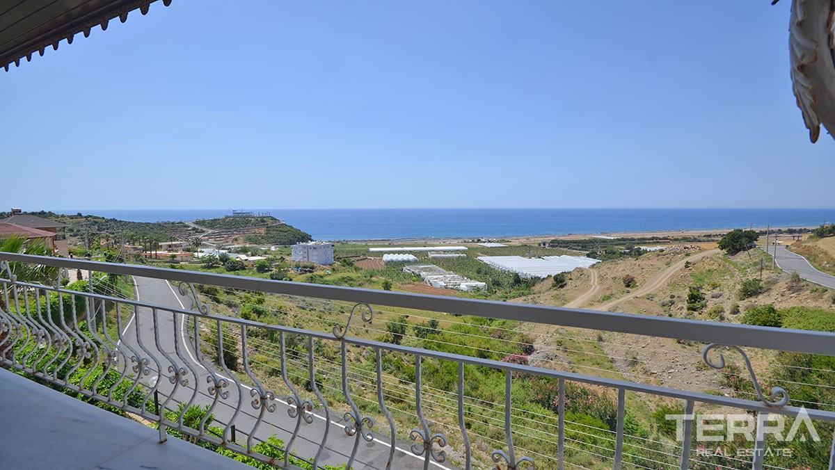 Fullt möblerad villa i Alanya Gazipaşa till överkomligt pris - 22942
