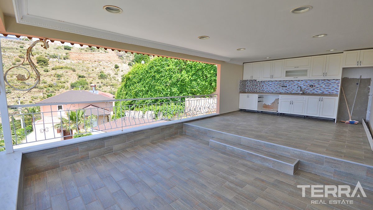 Fullt möblerad villa i Alanya Gazipaşa till överkomligt pris - 22944