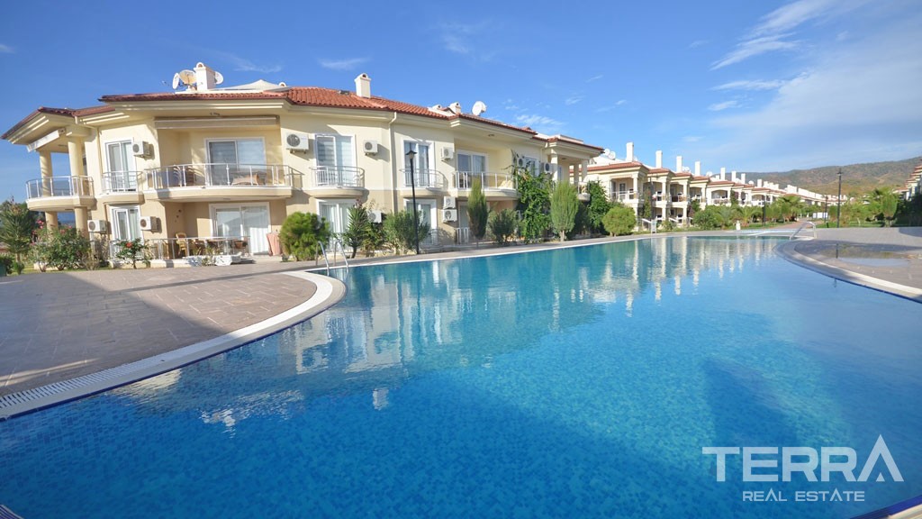 Möblierte Wohnung in Strandgrundstück in İn Çalış Fethiye - 23036