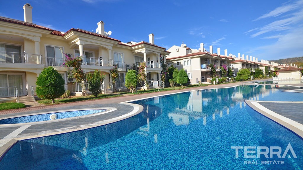 Möblierte Wohnung in Strandgrundstück in İn Çalış Fethiye - 23037