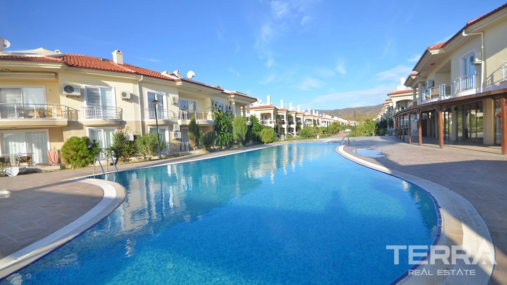 Möblierte Wohnung in Strandgrundstück in İn Çalış Fethiye - 23043