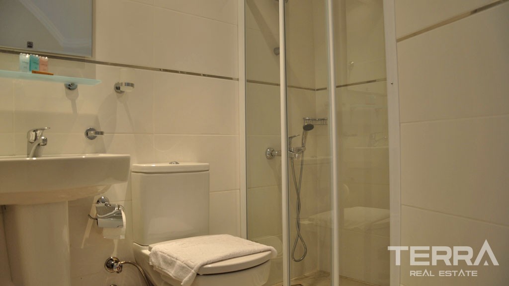 Möblierte Wohnung in Strandgrundstück in İn Çalış Fethiye - 23047